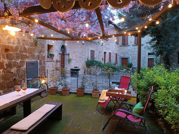 Outdoor dining - House with Garden Orvieto Center two steps from the Duomo (Orvieto)