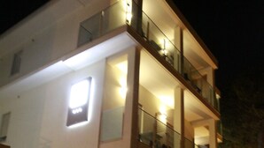 Façade de l’hébergement