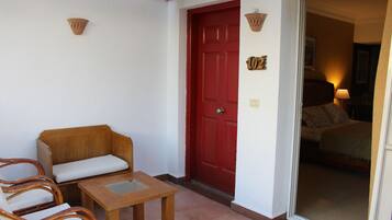 Suite estudio de lujo | Terraza o patio