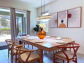 Dining - Fabulous Family Pool Home with Game Room-7543OL (Davenport)