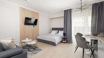 Bügeleisen/Bügelbrett, WLAN, Bettwäsche