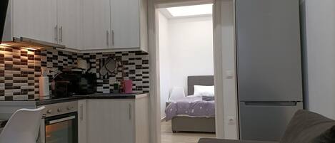 1 chambre, fer et planche Ă repasser, Wi-Fi, literie fournie