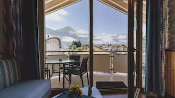 Panoramic-Apartment | Blick auf die Berge