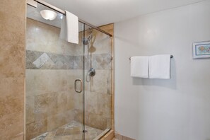 Shower, towels