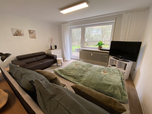 1 bedroom, travel cot, free WiFi, bed sheets - Fewo Harzbreak (Bad Sachsa)