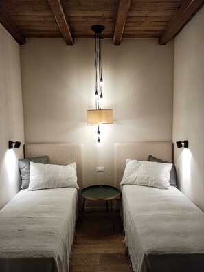 2 dormitoris, un bressol de viatge, wifi gratuïta i roba de llit 