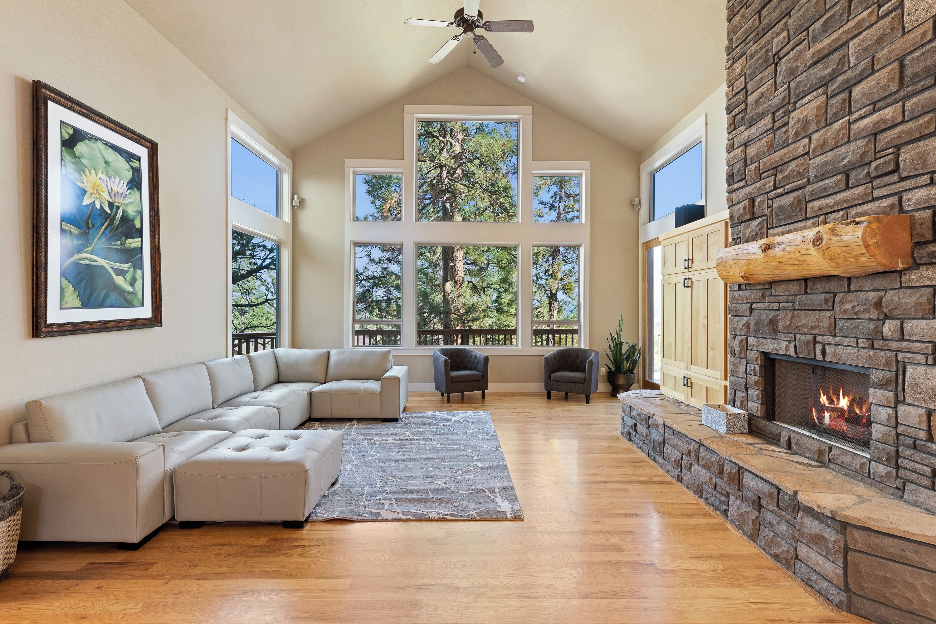 تلفزيون، مدفأة