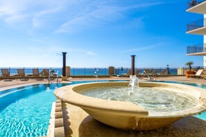 A heated pool - Origin 1408 - Two Bedroom - Pool and Gulf View (Panama City Beach)