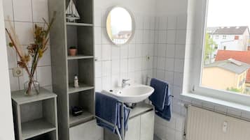 Towels, soap, toilet paper