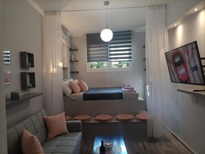 1 間睡房、熨斗/熨衫板、Wi-Fi、床單