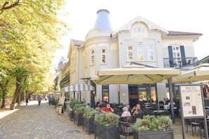 Façade de l’hébergement