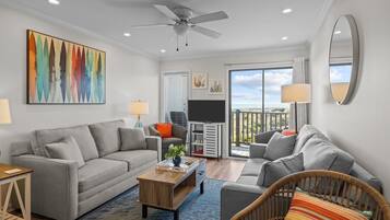 Condo, 2 Bedrooms | Living area | Smart TV