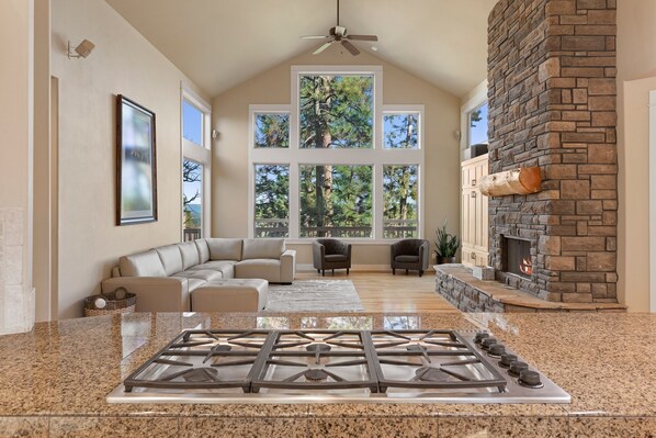 Living area - Lucy Lou 30 Day Minimum 3 Bedroom Home by RedAwning (Bend)