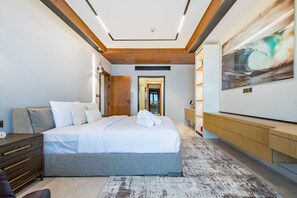 1 bedroom, in-room safe, iron/ironing board, free WiFi - Sparkling 1BR at Royal Amwaj Residences South Palm Jumeirah by Deluxe Holiday Homes (Dubai)