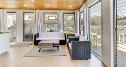 Waterfront Colonial Beach Studio w/ Boat Dock!