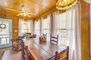 Interior - Lakefront Delta Cabin Rental w/ Boat Dock + Deck! (Delta)