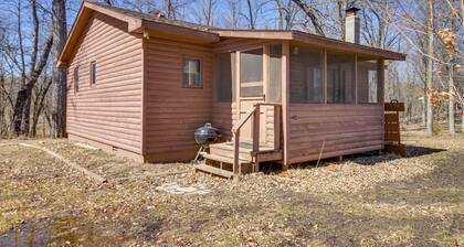 Lake Access, Boat Slip: Wooded Park Rapids Cabin!