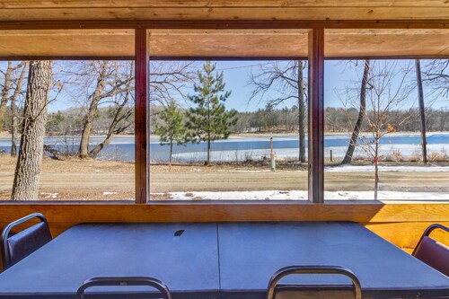 Lake Access, Boat Slip: Wooded Park Rapids Cabin!