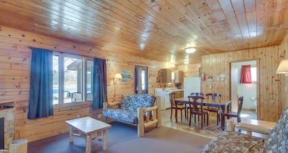 Lake Access, Boat Slip: Wooded Park Rapids Cabin!