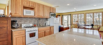 Waterfront Forest Lake Studio w/ Shared Dock!