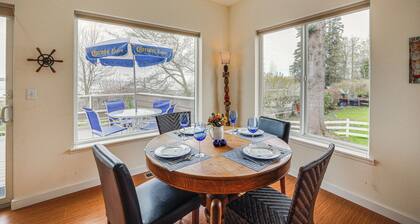 Beautiful Birch Bay Retreat w/ Deck & Fire Pit!