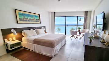 Departamento | 1 habitación, tabla de planchar con plancha, wifi gratis y ropa de cama