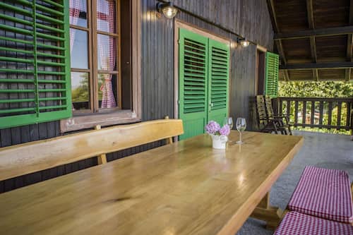 House (Duplex one bedroom Holiday Home with ) | Balcony
