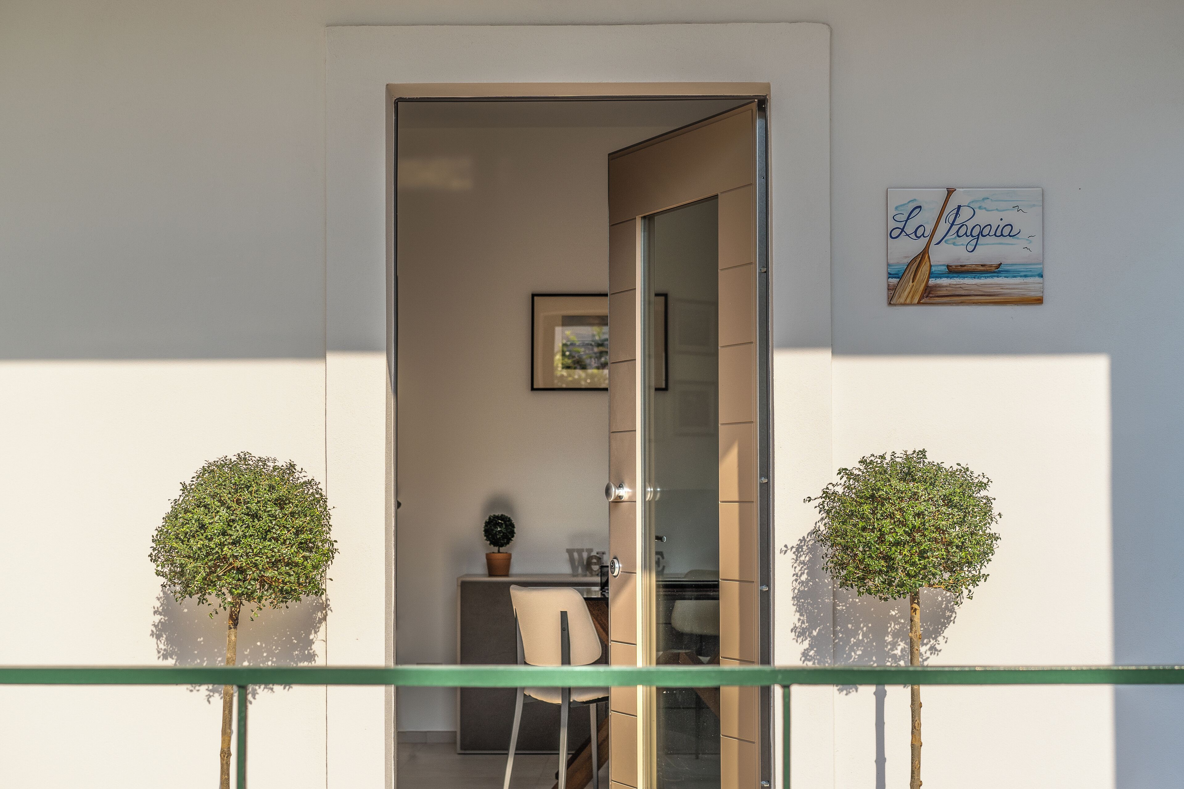 Façade de l’hébergement