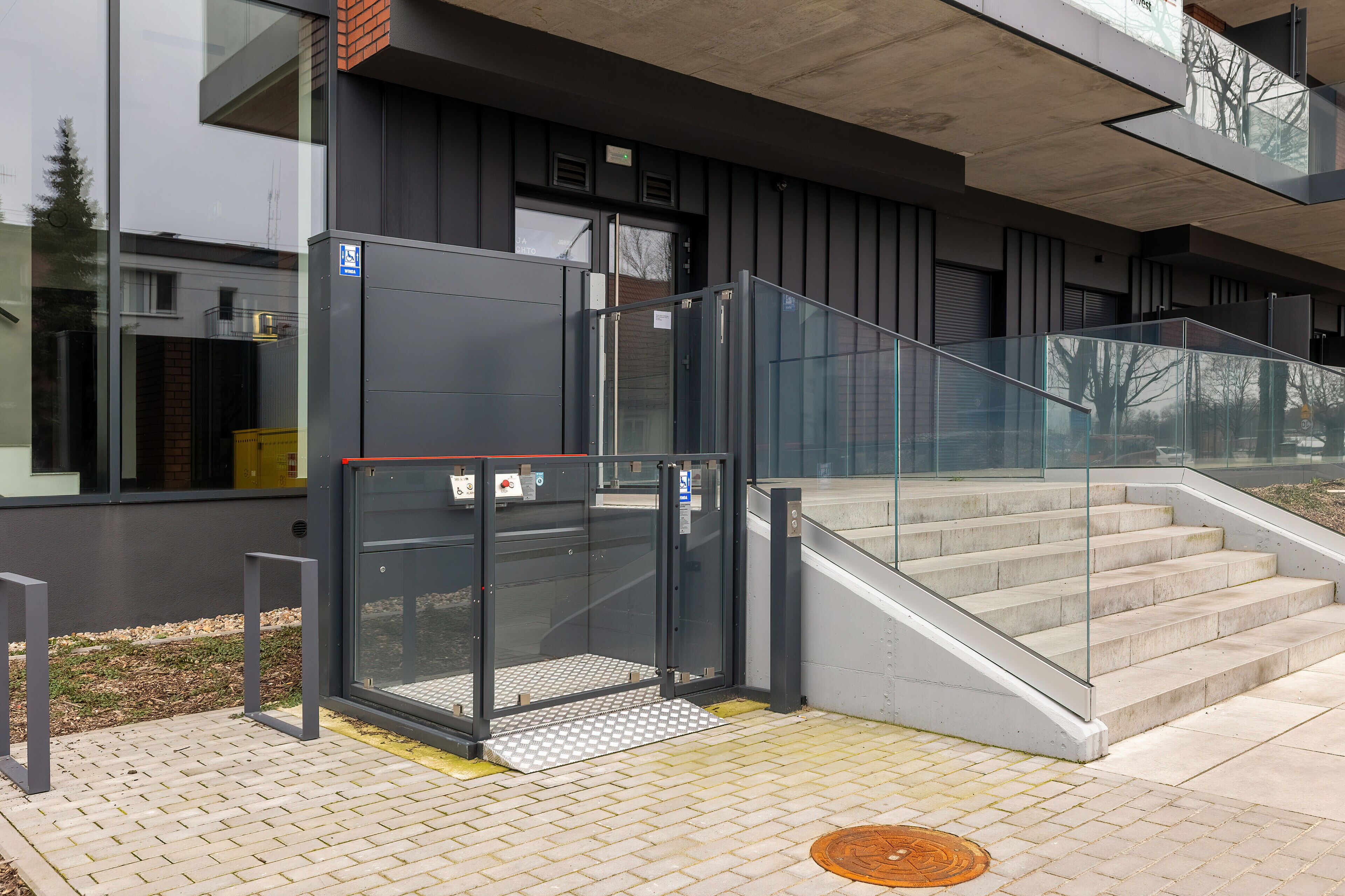 Fassade der Unterkunft