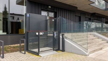 Fassade der Unterkunft