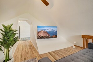 2 dormitorios, tabla de planchar con plancha, wifi y ropa de cama