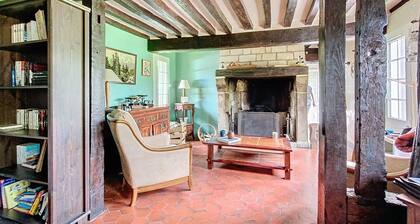 Maison Normande AU Calme DS UN Hameau Jardin Avec Piscine