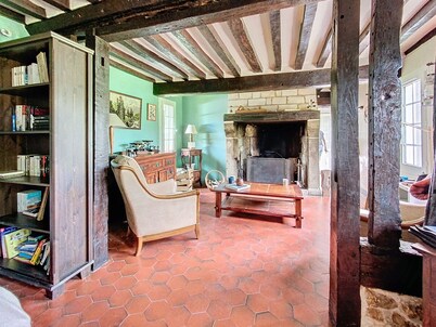 Maison Normande AU Calme DS UN Hameau Jardin Avec Piscine