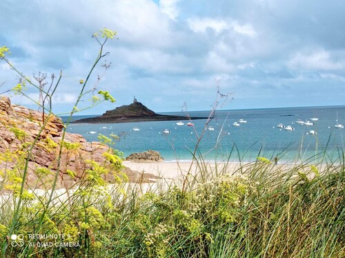 Haus & Garten - 650 m vom Strand  entfernt