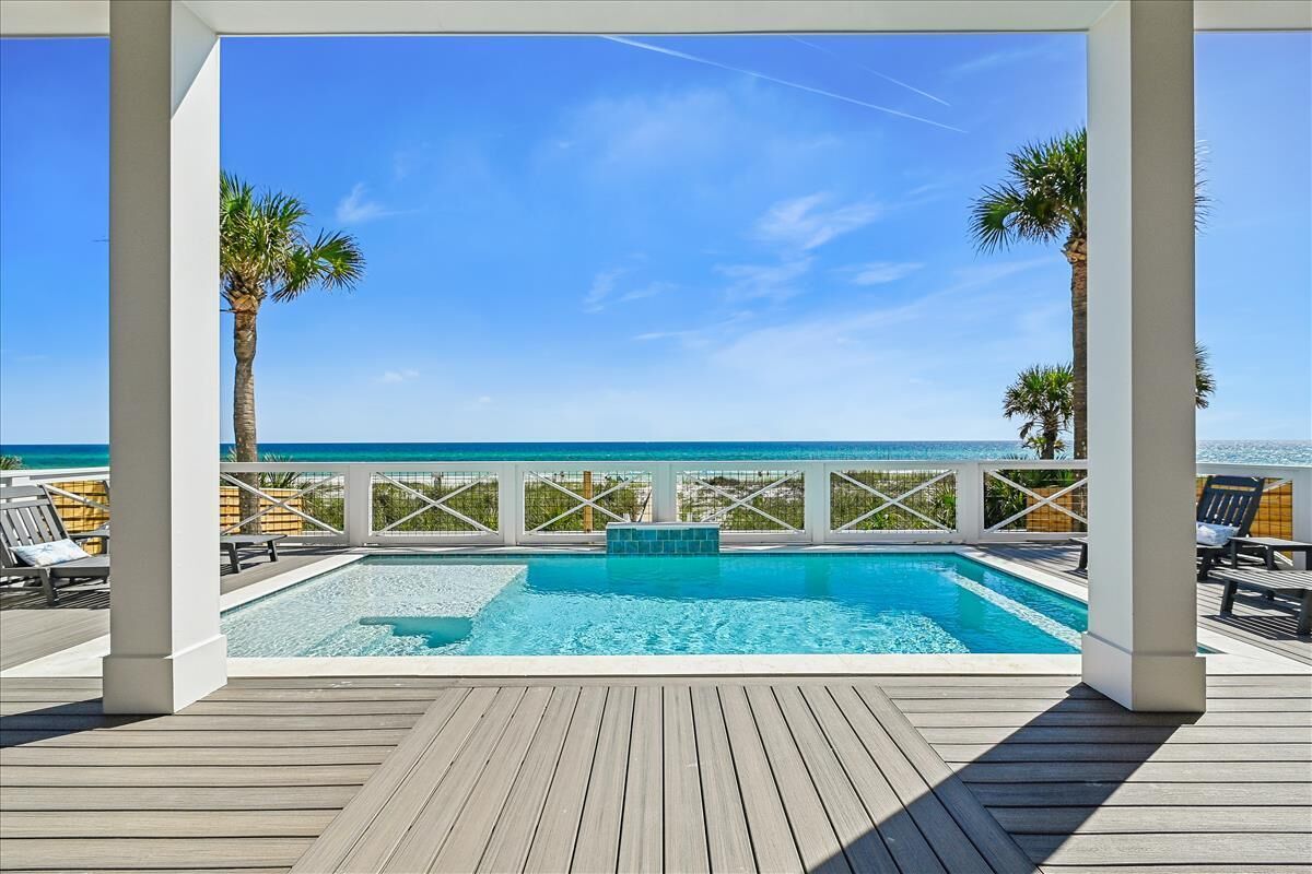 Gulf Front Private Pool & Beach Access PCB Rental + Elevator + Event Friendly!