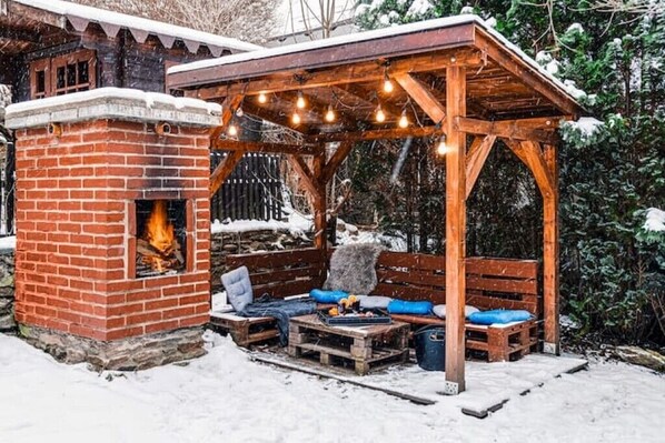 Enceinte de l’hébergement