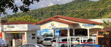 Façade de l’hébergement