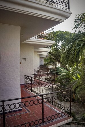 Terrace/patio - Hotel manzana blanca (Playa del Carmen)