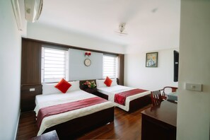 Panoramic Room, 2 Queen Beds | 1 bedroom, premium bedding, down comforters, individually furnished - Sammy Hotel  (Vinh)