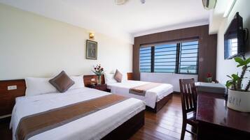 Panoramic Room, 2 Queen Beds | 1 bedroom, premium bedding, down comforters, individually furnished