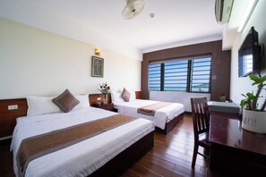 Panoramic Room, 2 Queen Beds | 1 bedroom, premium bedding, down comforters, individually furnished - Sammy Hotel  (Vinh)