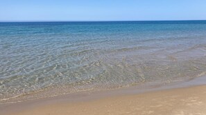 Sun-loungers, beach towels