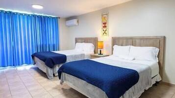 1 bedroom, iron/ironing board, internet, bed sheets