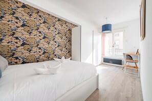 2 habitaciones, tabla de planchar con plancha y wifi gratis 