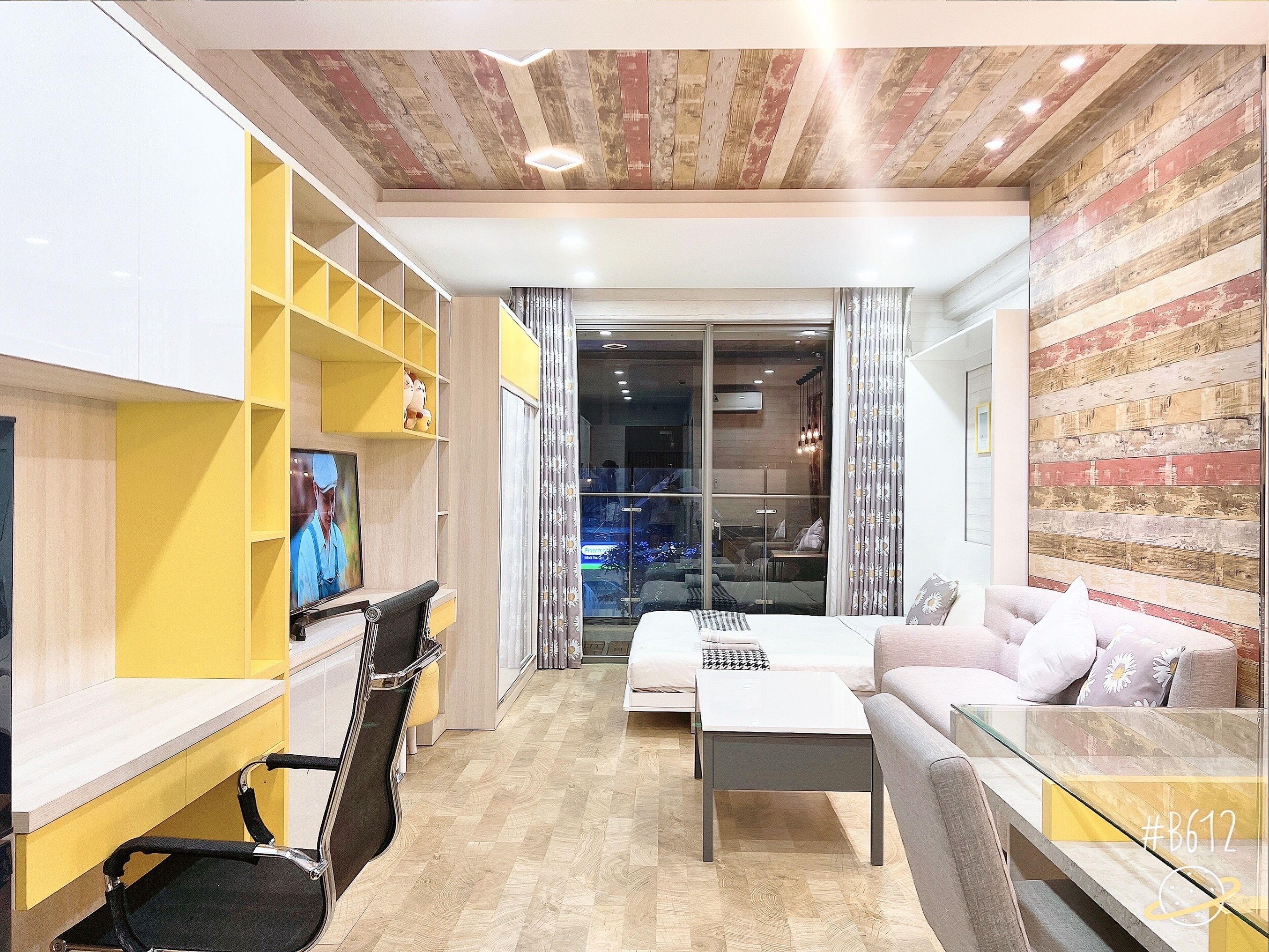 1 غرفة نوم وواي فاي وملاءات أسرّة