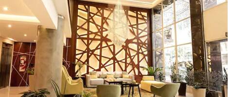 Blick von der Unterkunft