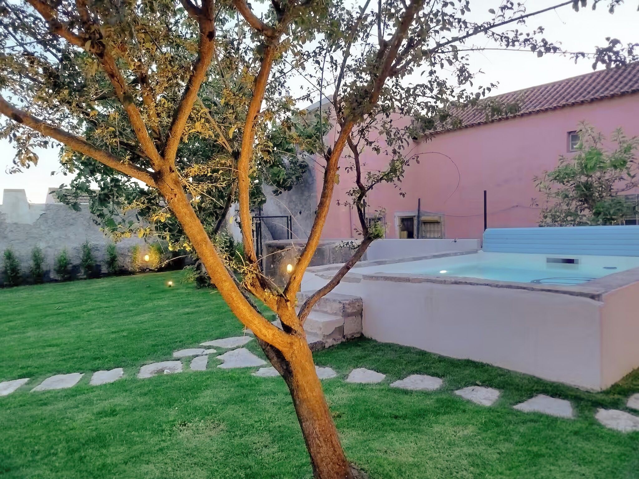 Alberca al aire libre 