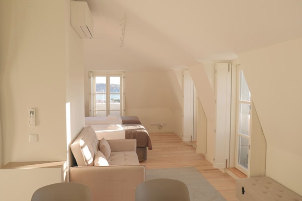 Deluxe Apartment, River View | 1 bedroom, hypo-allergenic bedding available, desk, soundproofing