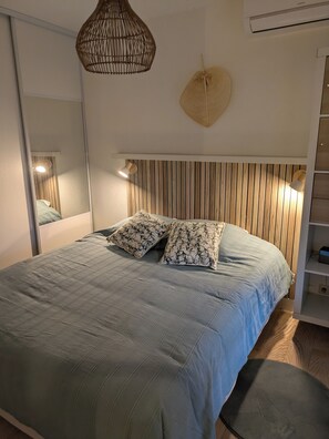 2 soveværelser, strygejern/strygebræt, weekendseng, gratis Wi-Fi