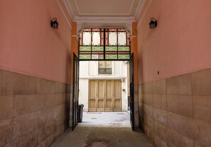 Interior entrance